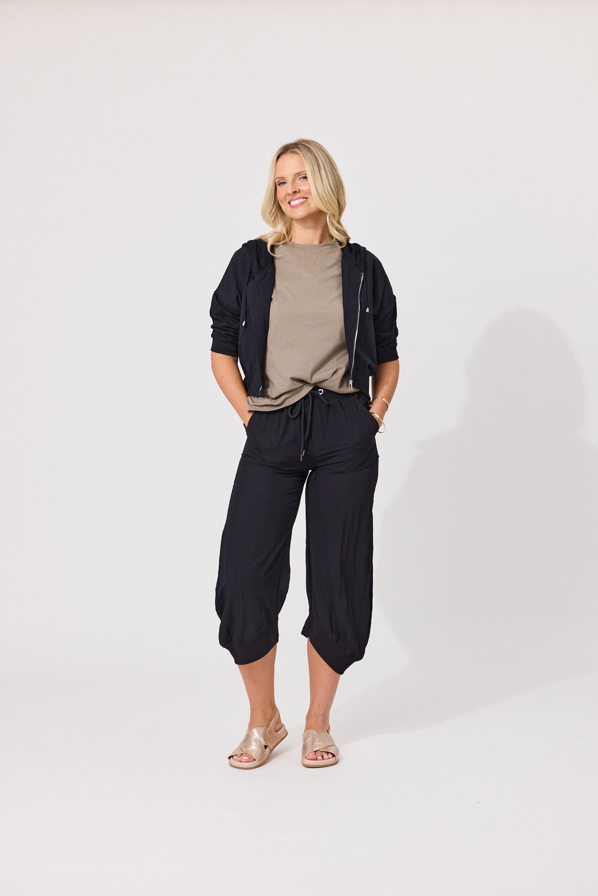 Lemon Tree Larissa Pants- Black
