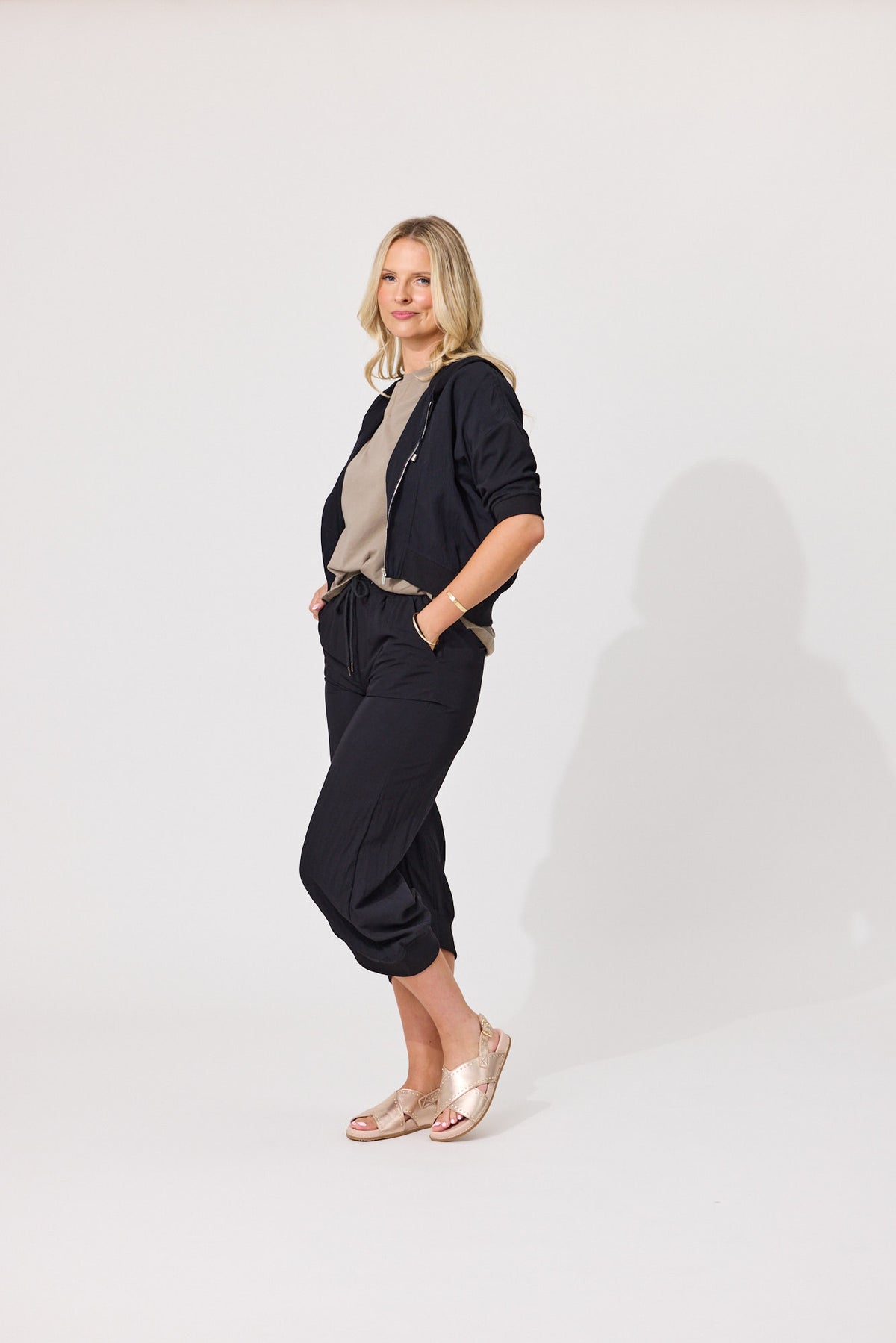 Lemon Tree Larissa Pants- Black