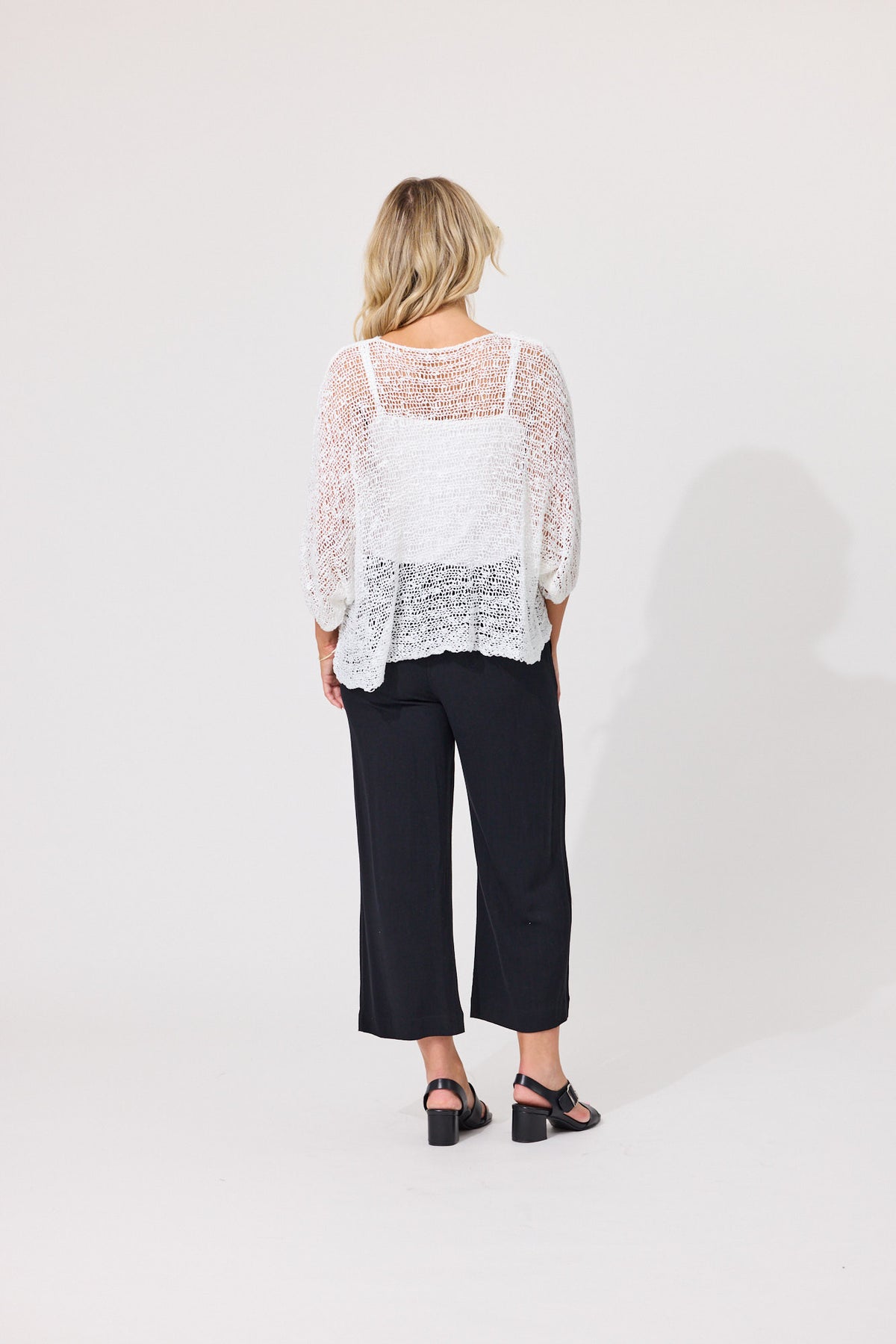 Lemon Tree Ambrose Knit + Singlet- White