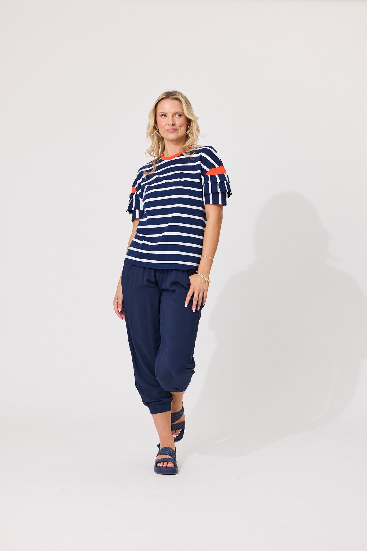 Lemon Tree Amira Pants- Navy