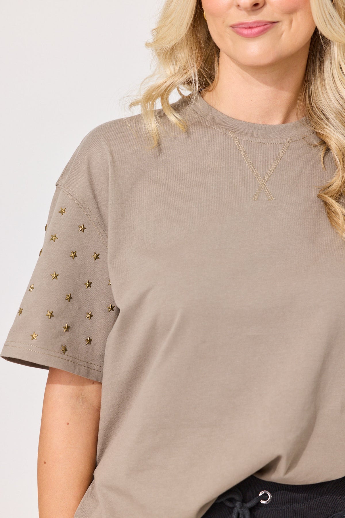 Lemon Tree Stardom Tee- Mushroom