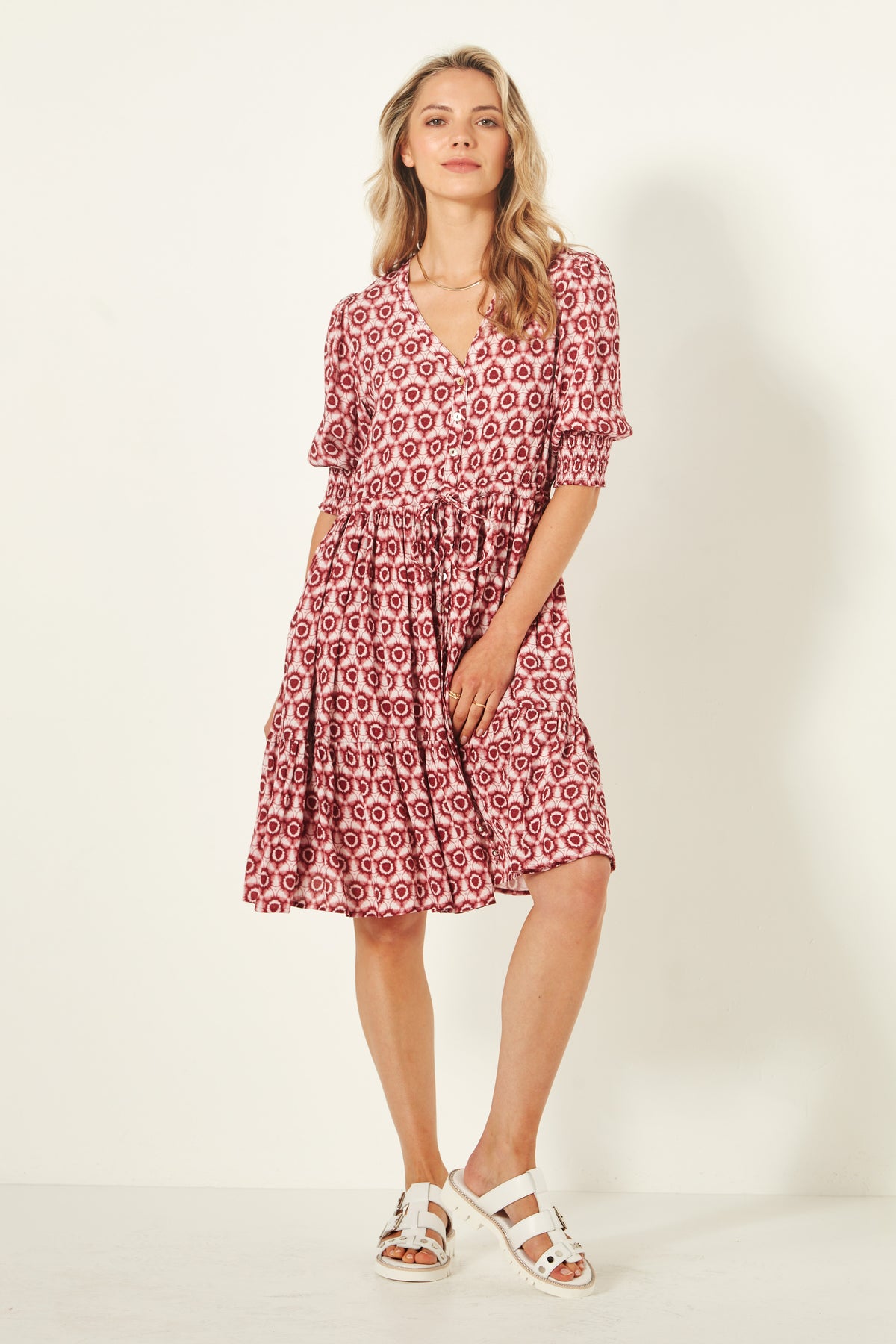 Lemon Tree Mila Dress - Magenta