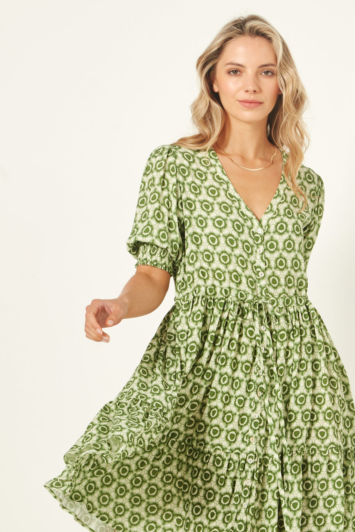 Lemon Tree Mila Dress - Green