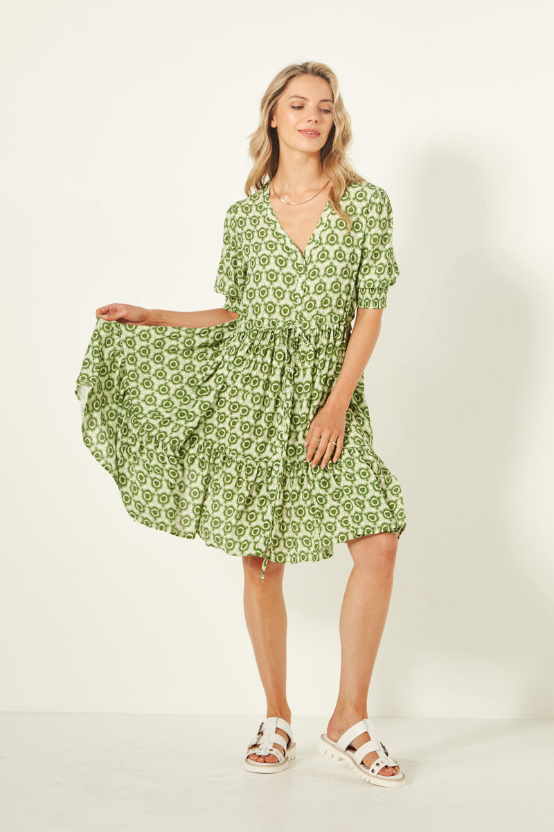 Lemon Tree Mila Dress - Green