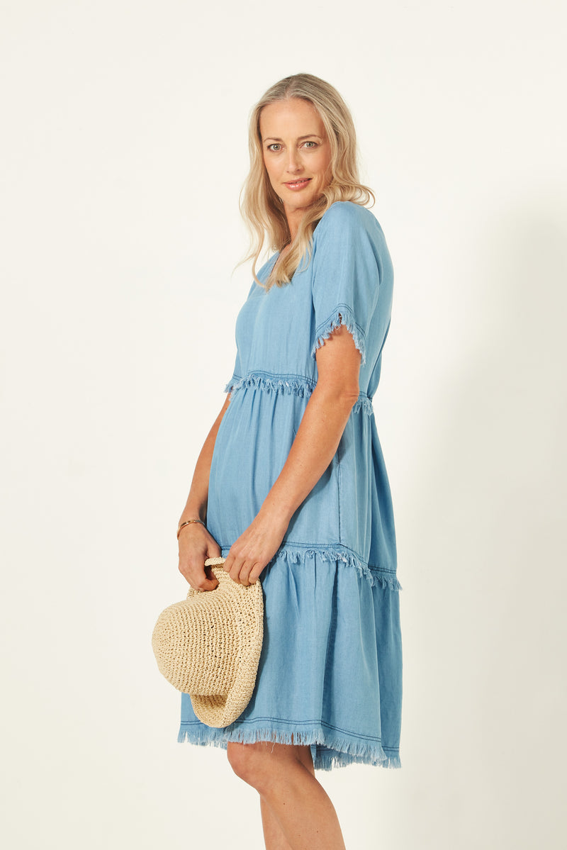 Lemon Tree Beatrice Dress Chambray