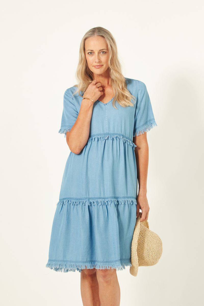 Lemon Tree Beatrice Dress Chambray