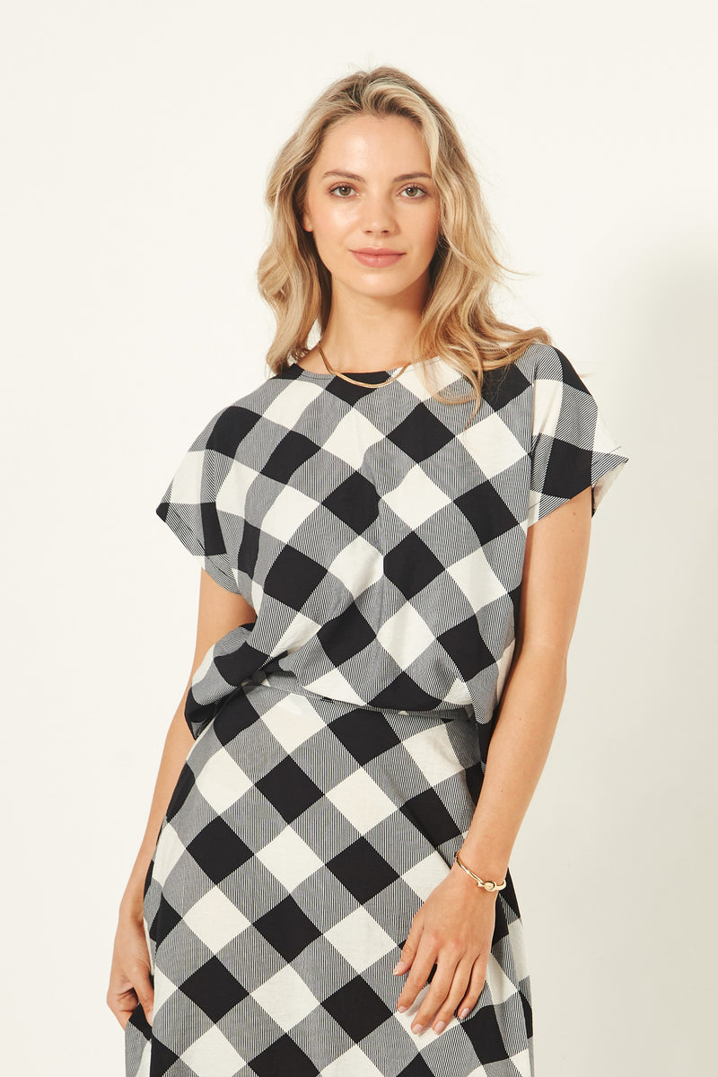 Lemon Tree Melani Top Gingham