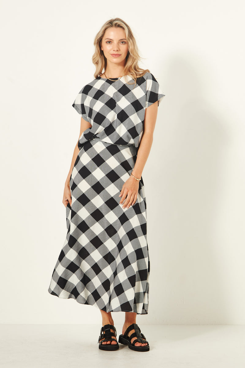 Lemon Tree Valeria Skirt Gingham