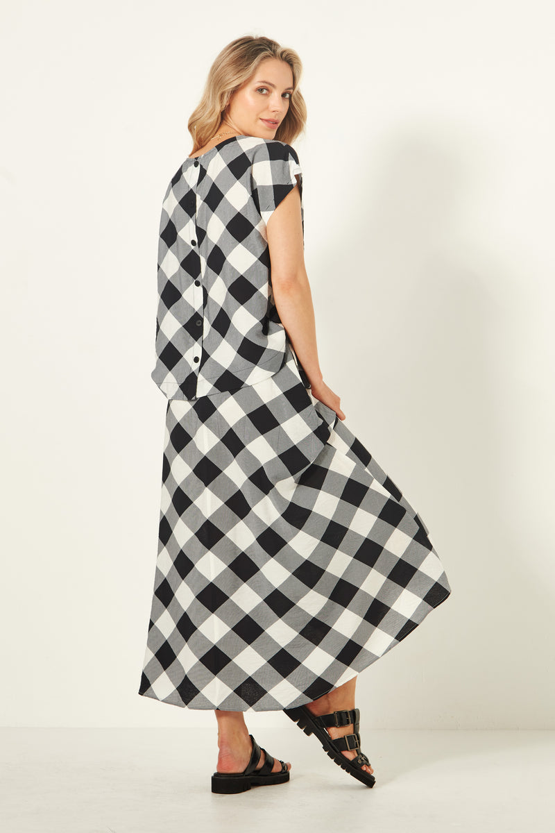 Lemon Tree Valeria Skirt Gingham