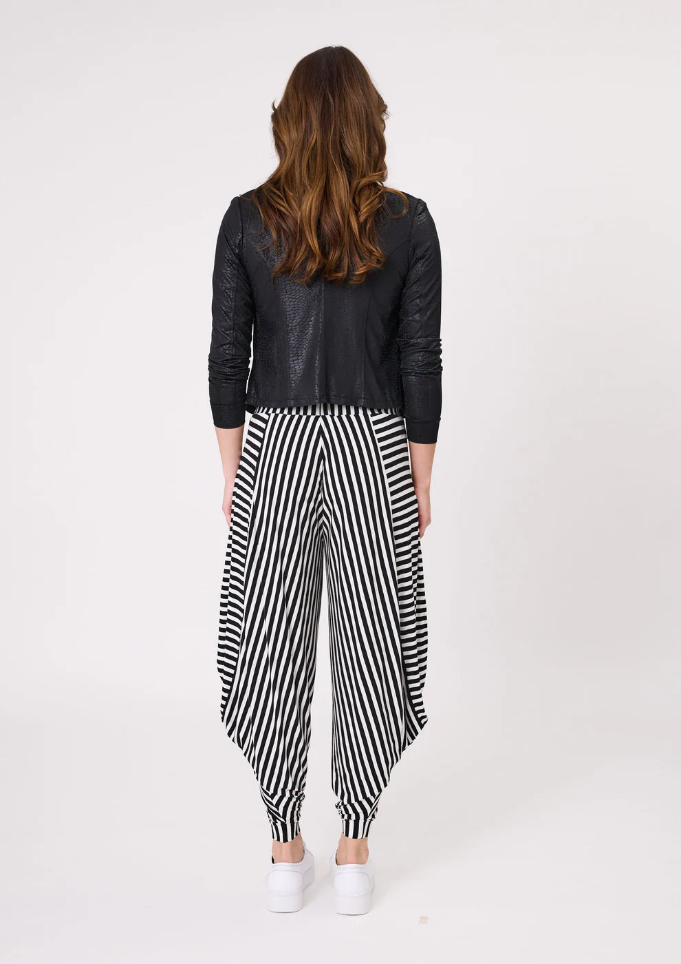 Lemon Tree Lenka Pant- Black White Stripe