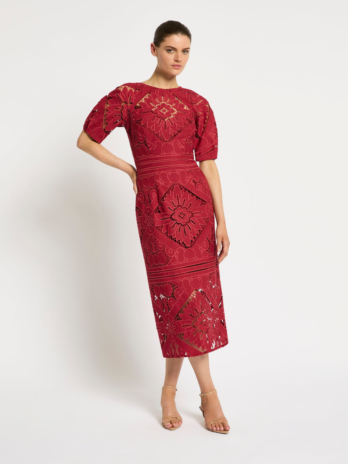 Moss & Spy Lettia Midi Dress