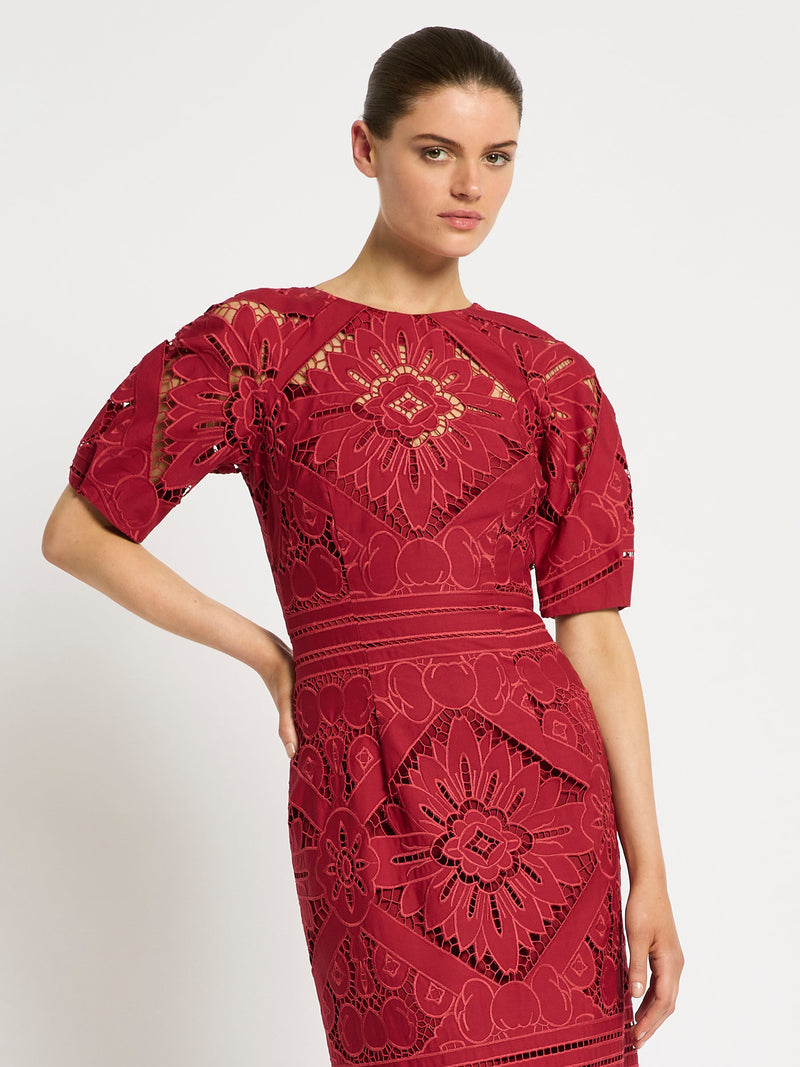 Moss & Spy Lettia Midi Dress