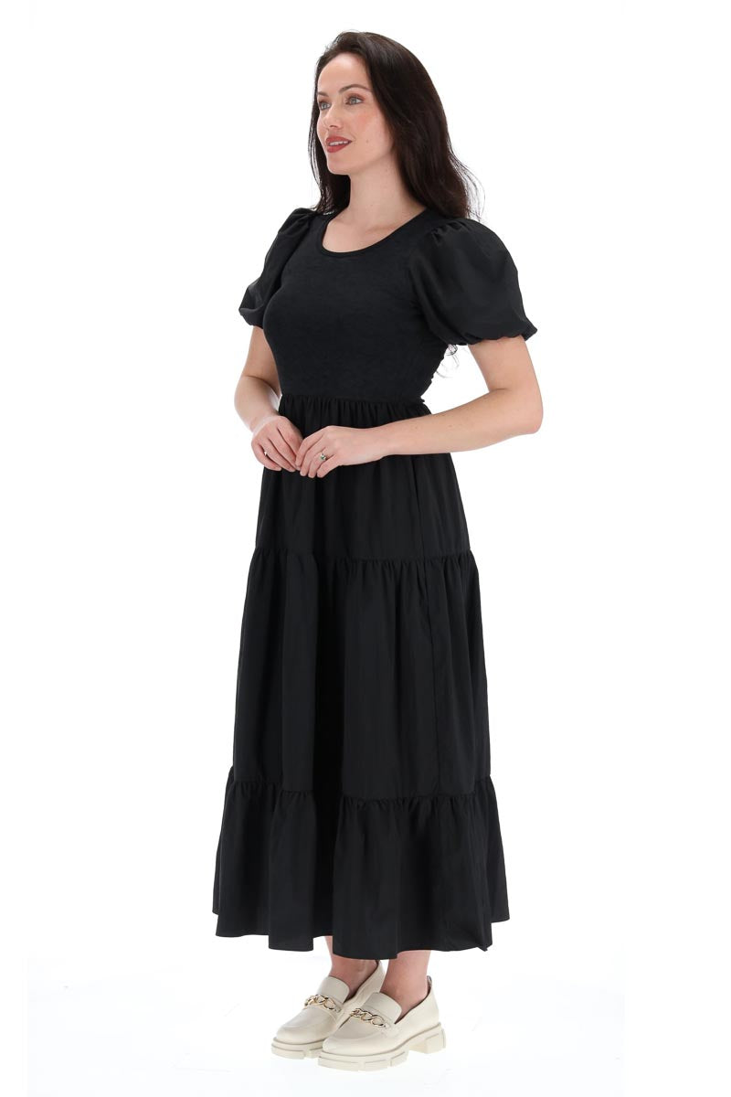 Charlo Levi Maxi Dress Black