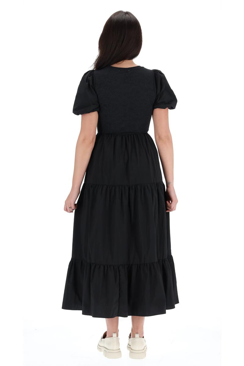 Charlo Levi Maxi Dress Black