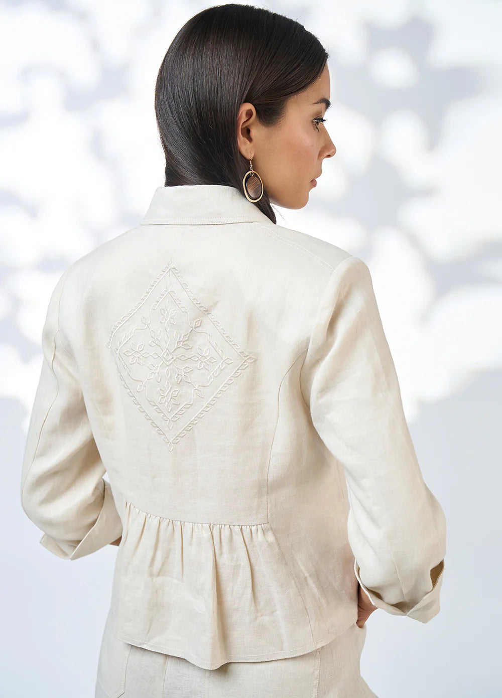 Loobie's Story Lia Jacket-Ecru
