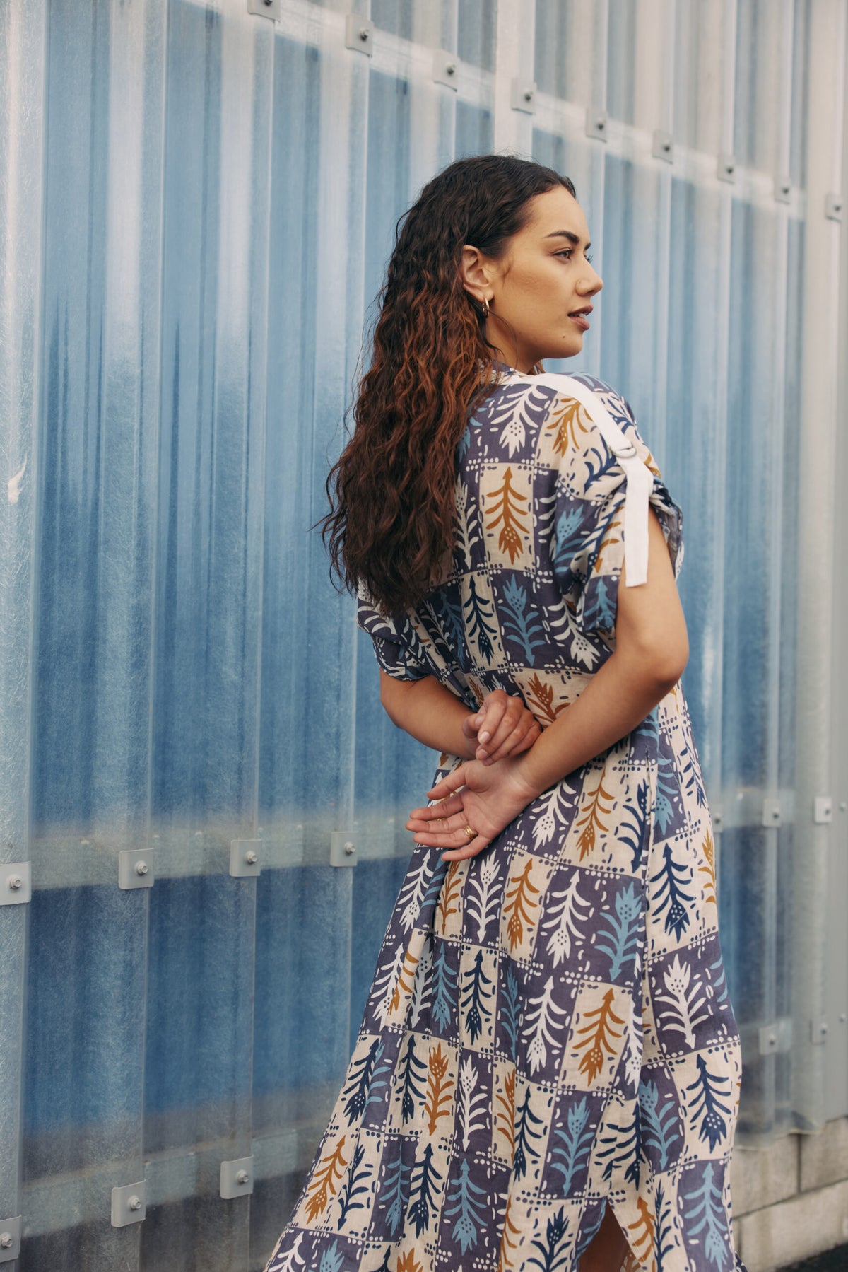 Madly Sweetly Quartet Shirt Dress