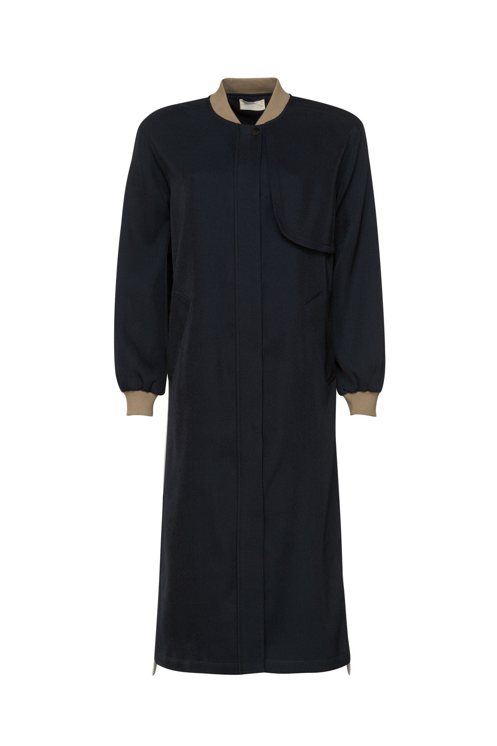 Madly Sweetly Matrix Coat - Navy