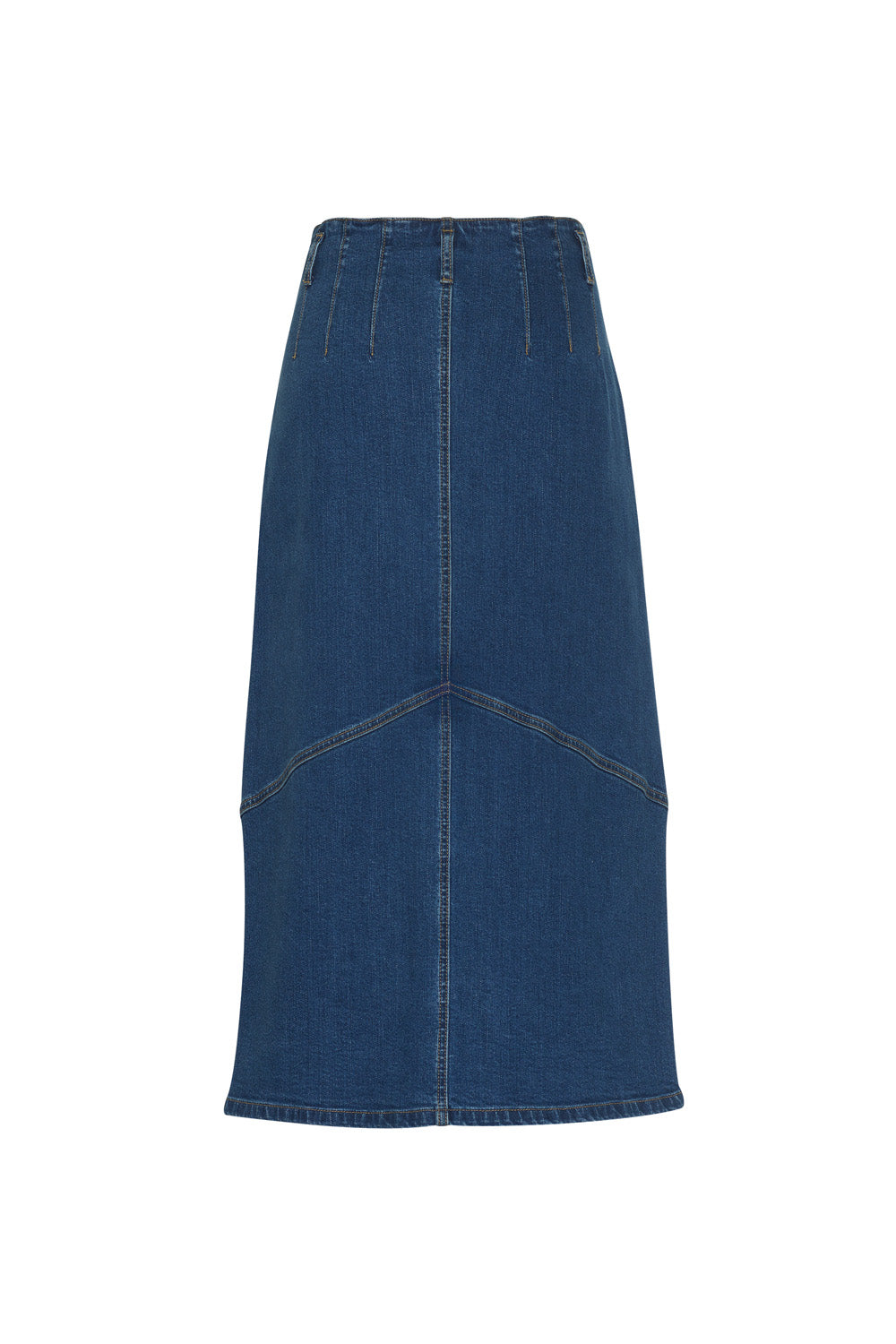 Madly Sweetly Moto Denim Skirt