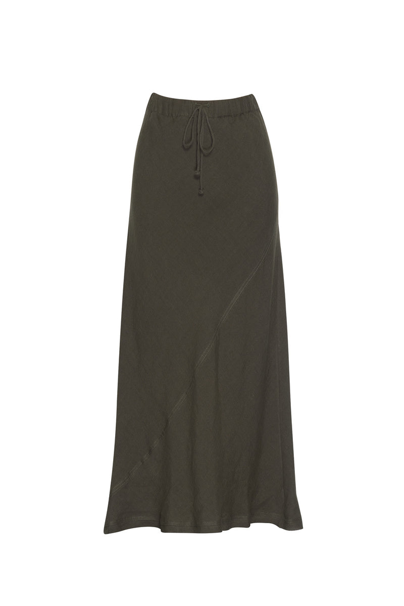 Madly Sweetly Echo Skirt - Khaki