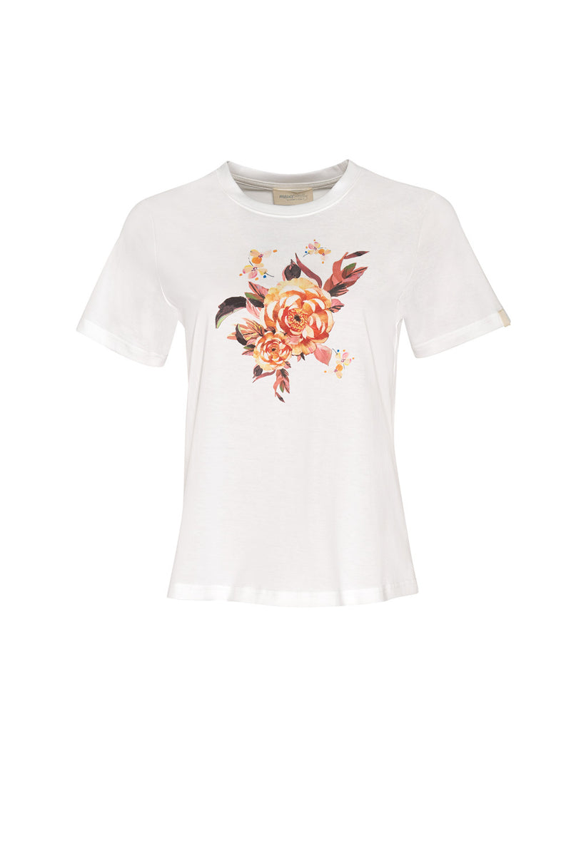 Madly Sweetly Sweet Tee White Peony