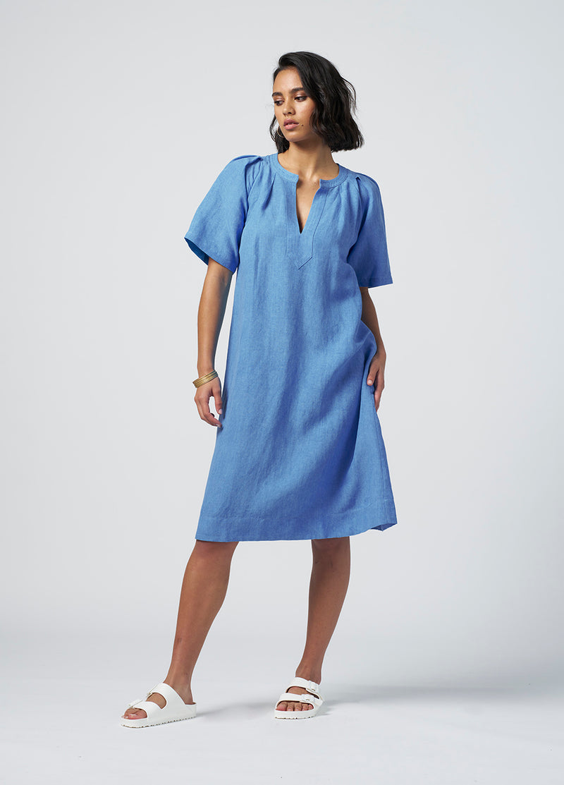 Madly Sweetly Sunshine Dress - Azure