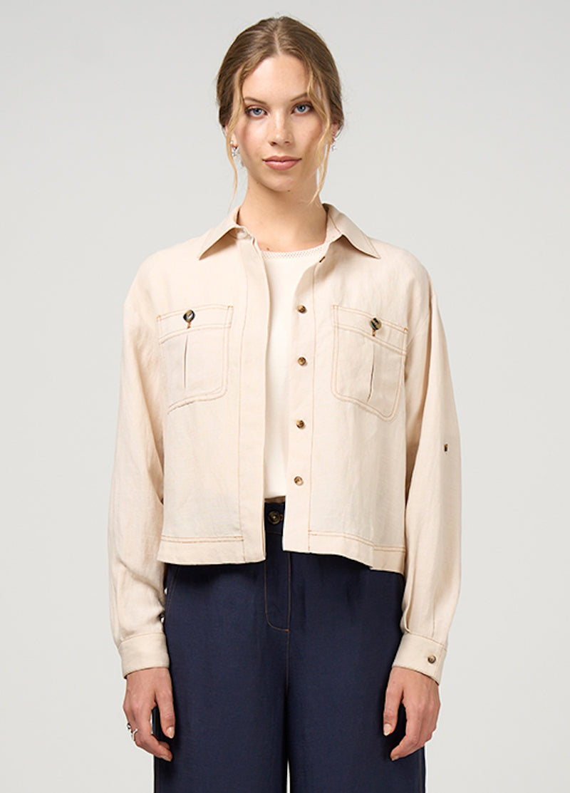 Madly Sweetly Aspect Jacket - Bone