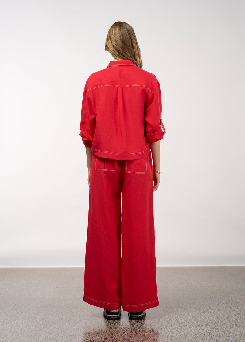 Madly Sweetly Aspect Jacket - Poppy