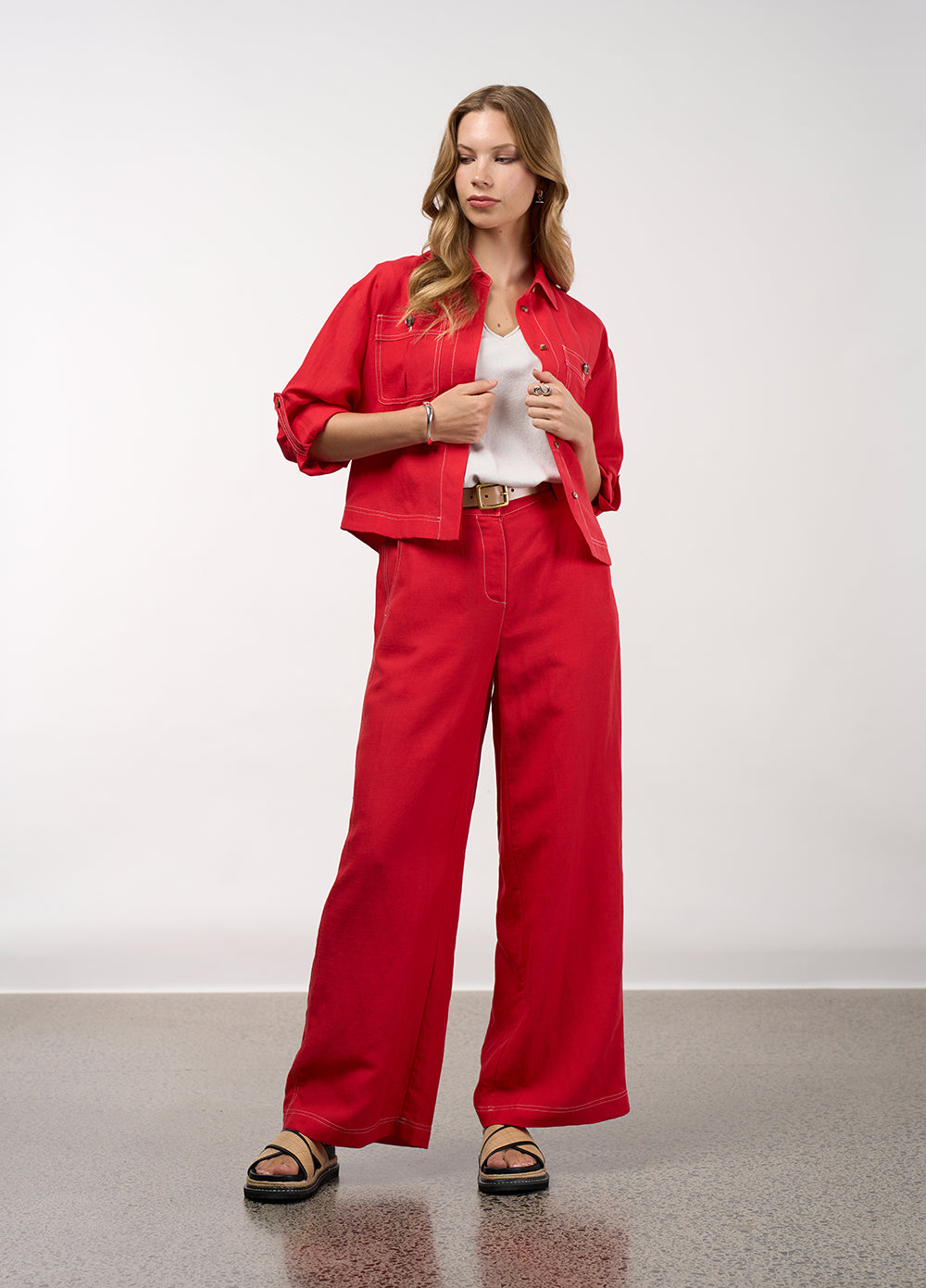 Madly Sweetly Aspect Jacket - Poppy