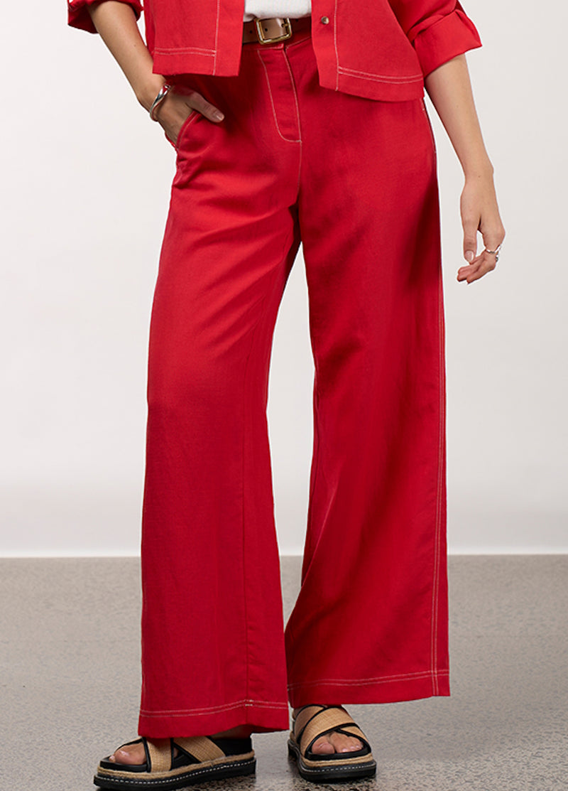 Madly Sweetly Aspect Pant - Poppy