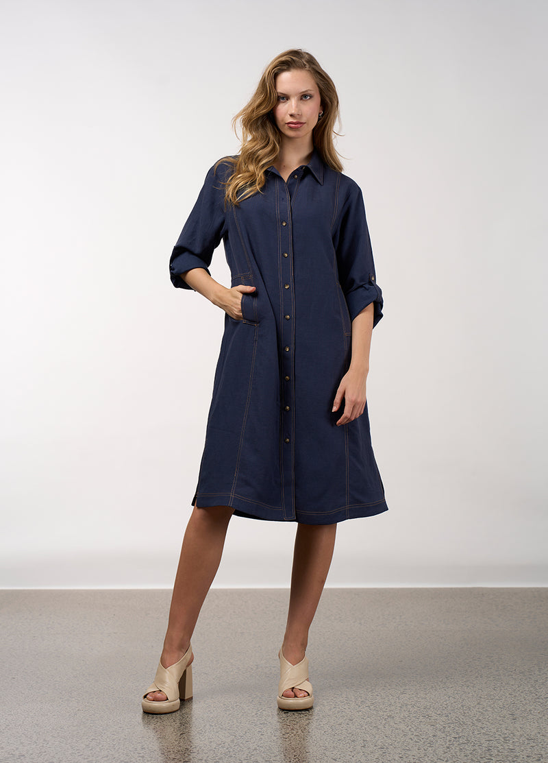 Madly Sweetly Aspect Trench Dress