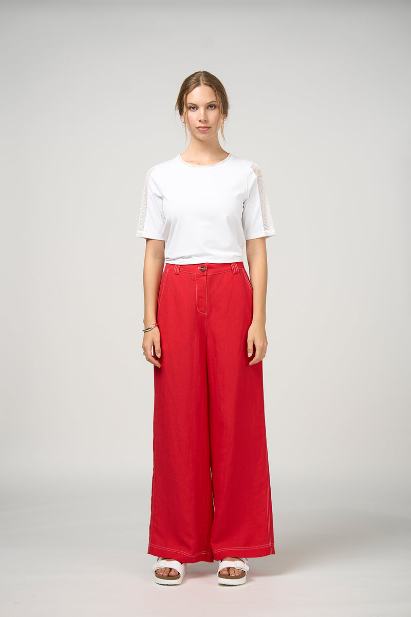 Madly Sweetly Aspect Pant - Poppy