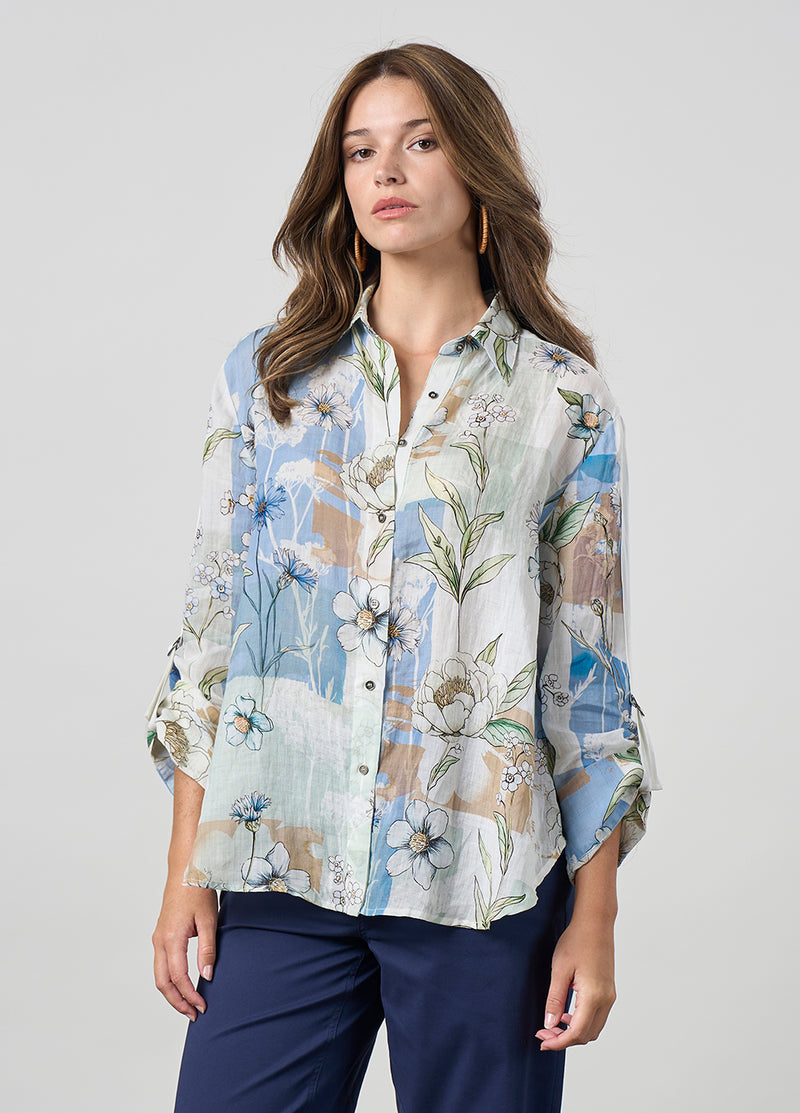 Madly Sweetly Melody Shirt - Sage