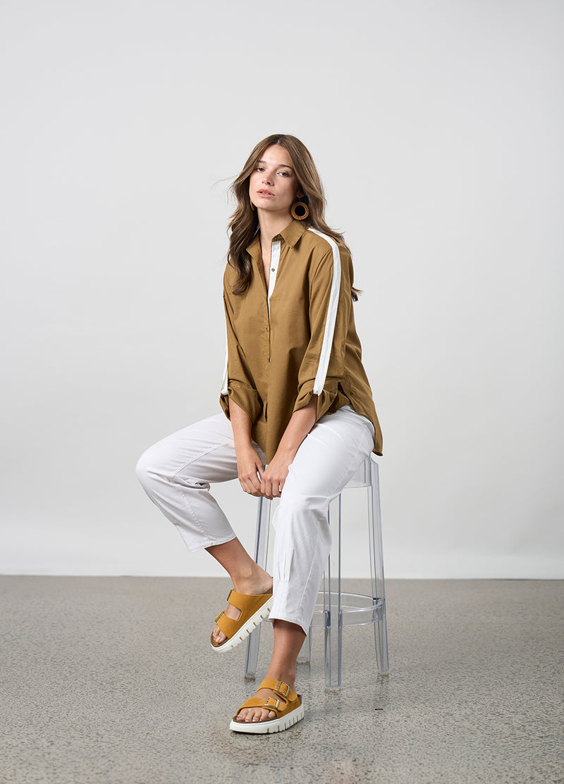 Madly Sweetly Breeze Shirt - Bronze