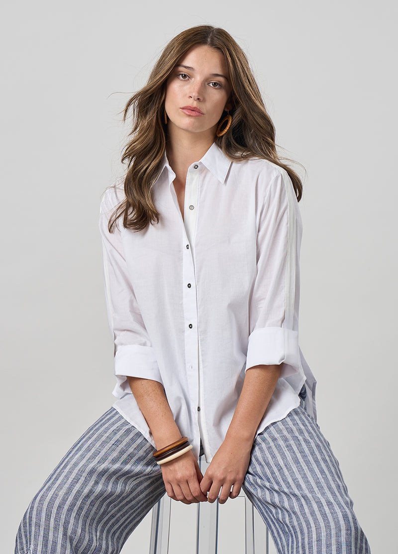 Madly Sweetly Breeze Shirt - White