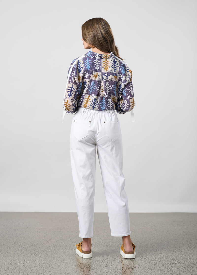 Madly Sweetly Ratio Pant - White