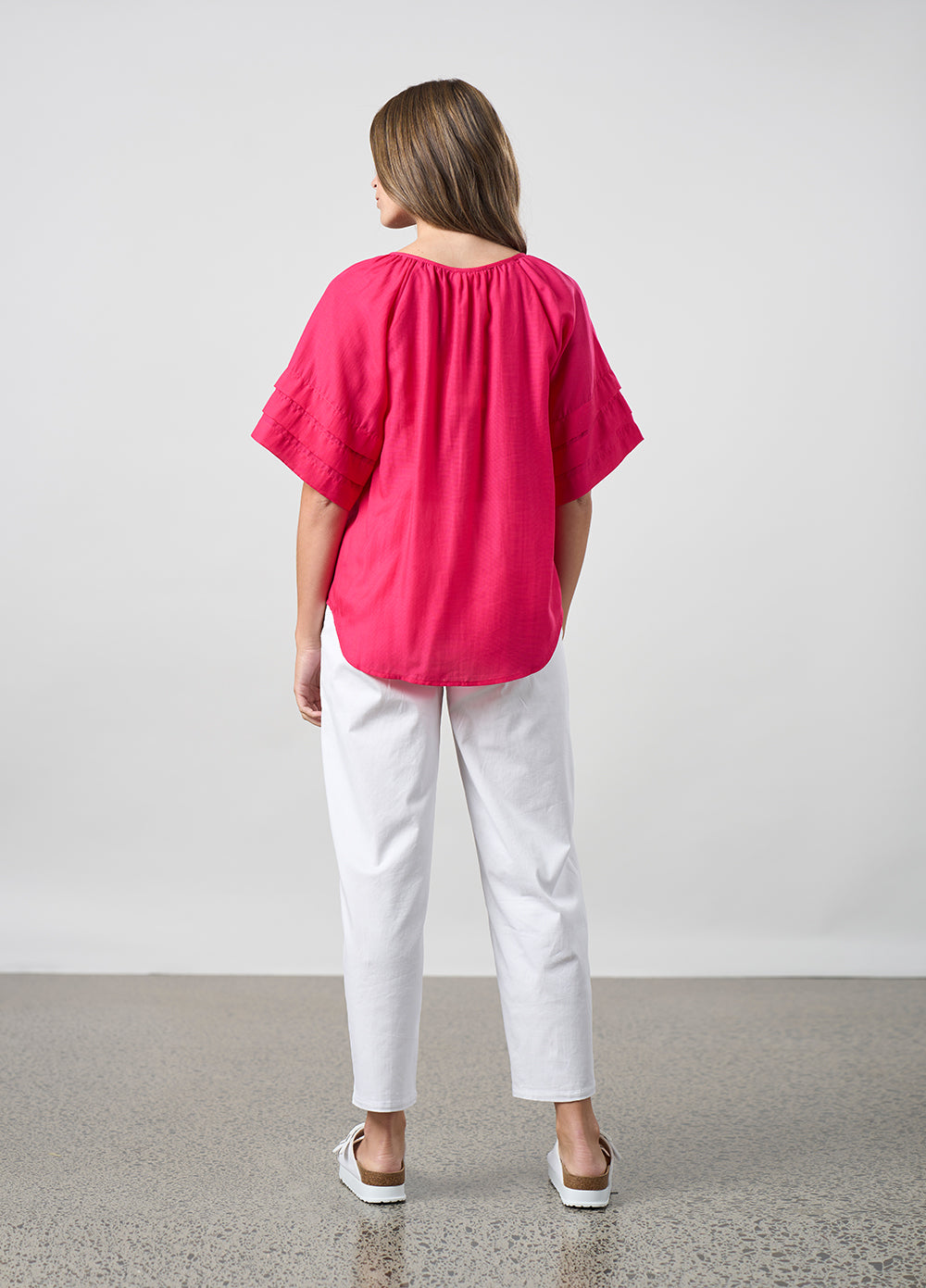 Madly Sweetly Parallel Top - Magenta