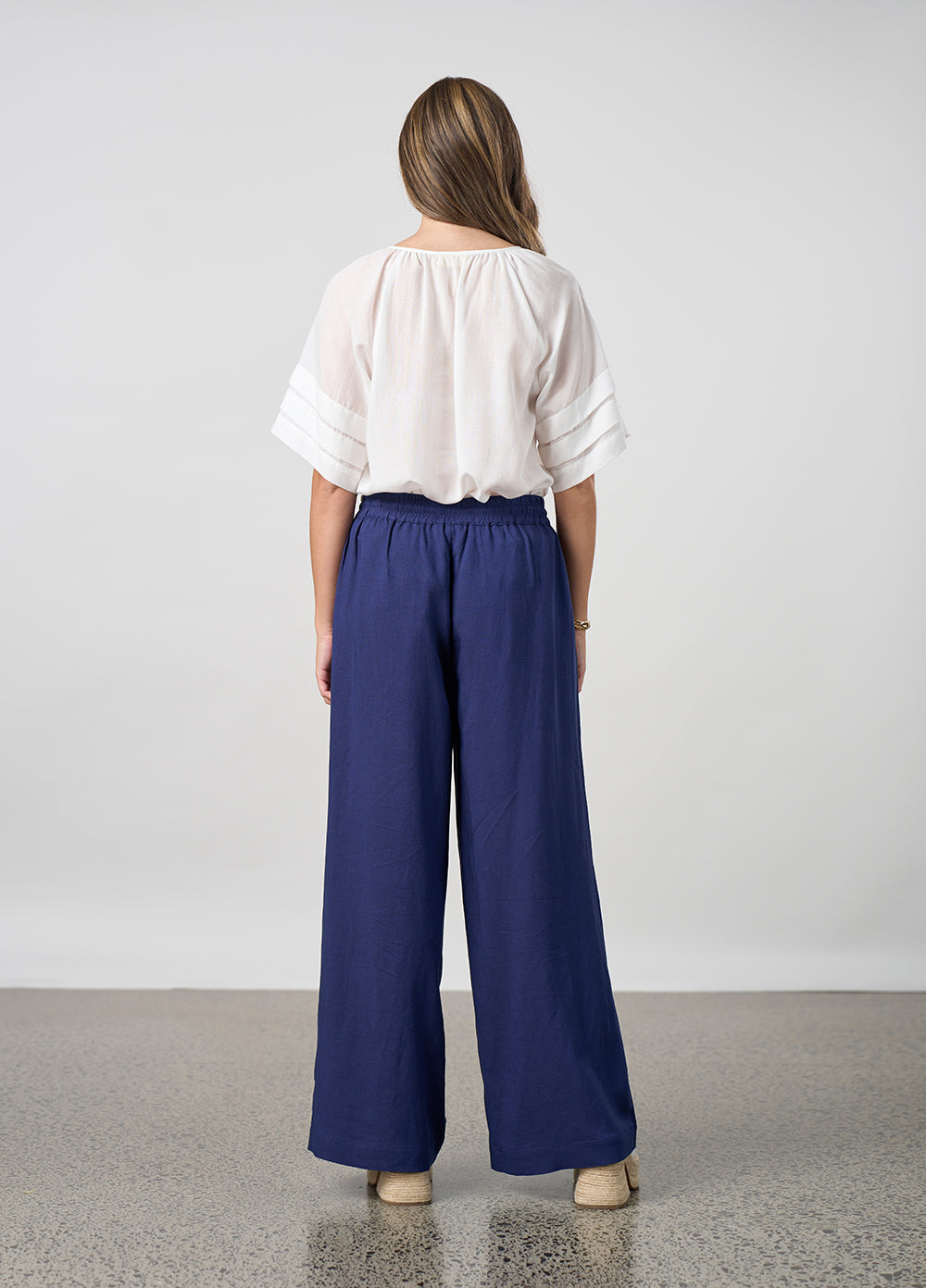 Madly Sweetly Parallel Top - White