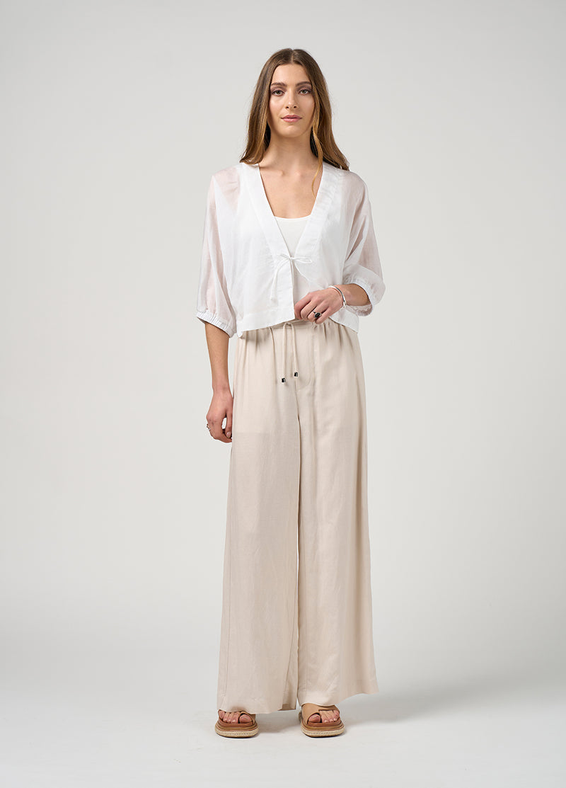 Madly Sweetly Veil Jacket - White