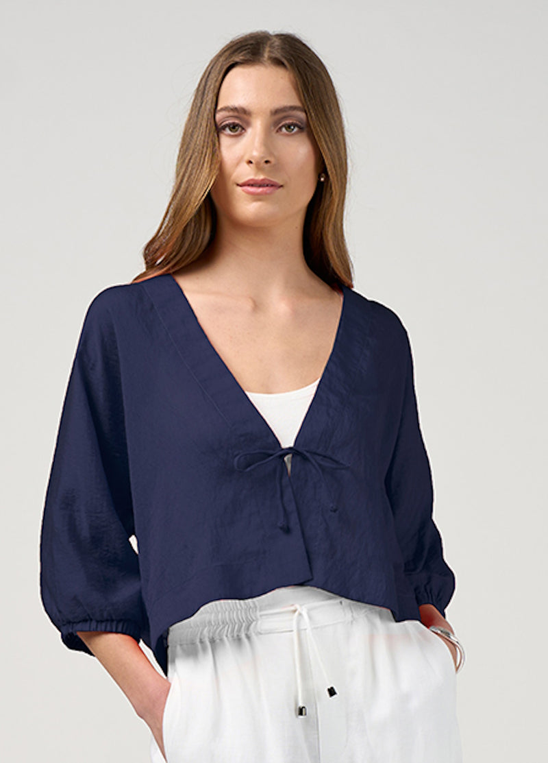 Madly Sweetly Veil Jacket - Navy