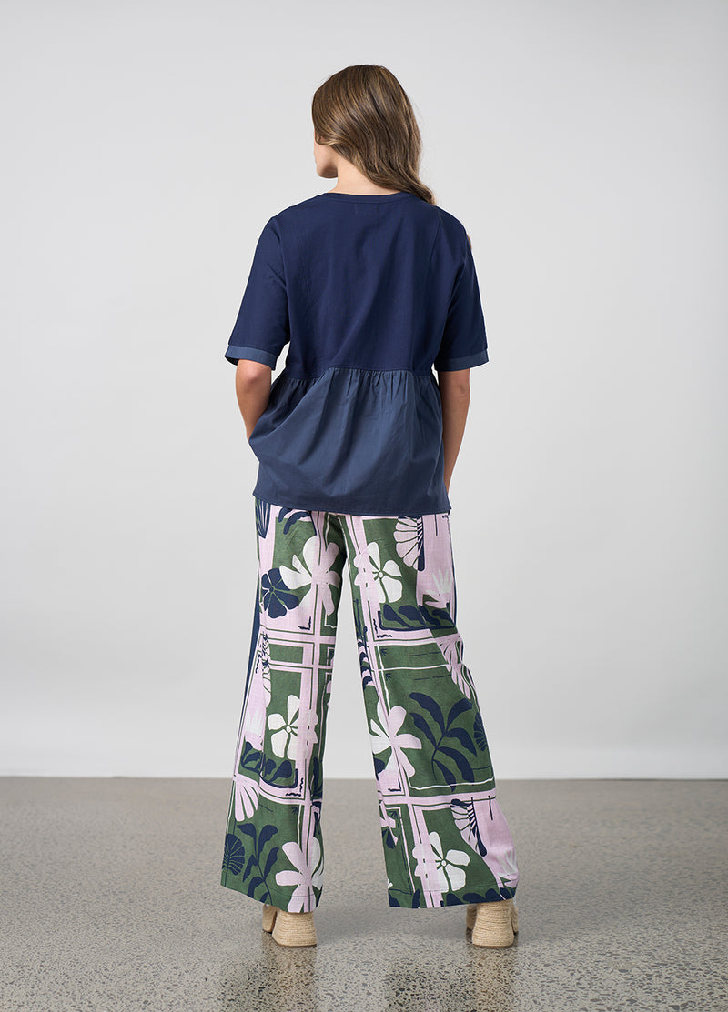 Madly Sweetly Gossamer Top - Navy