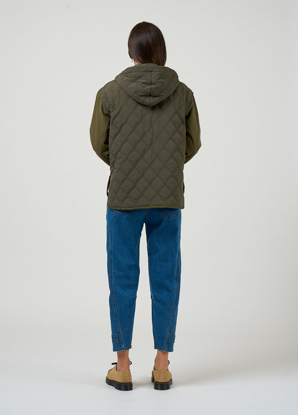 Madly Sweetly Tetris Jacket Khaki