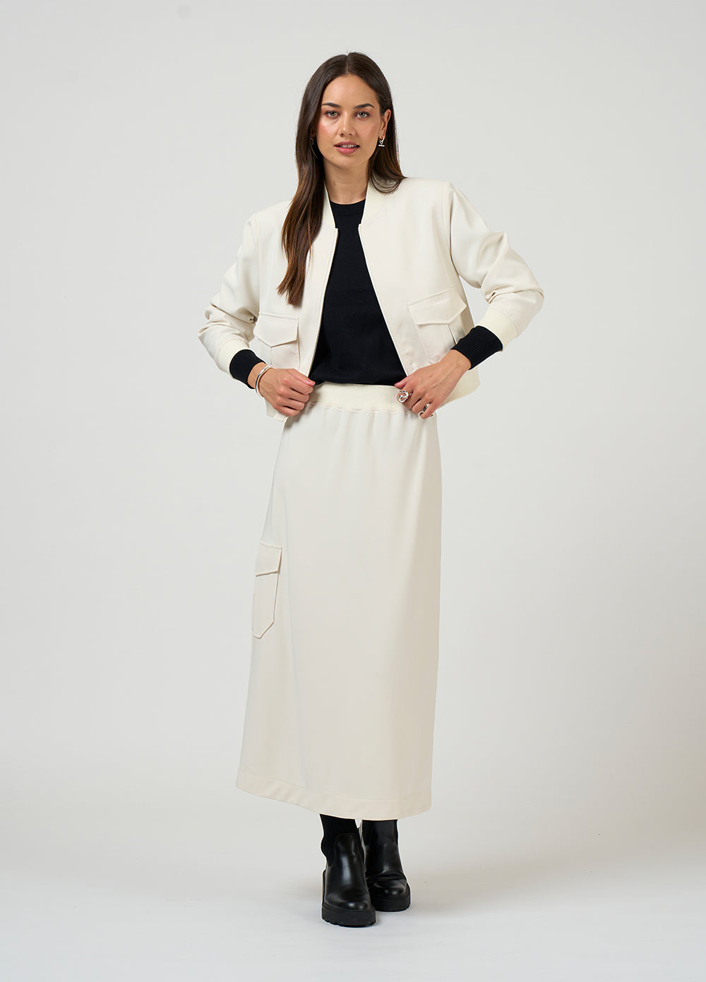 Madly Sweetly Cavalry Jacket Vanilla