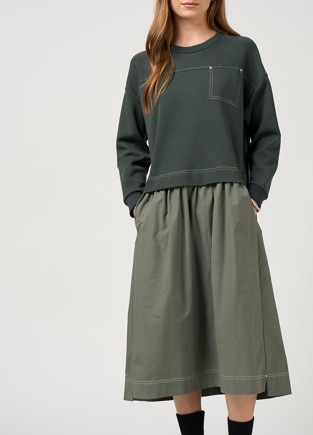 Madly Sweetly McKenzie Dress Forest