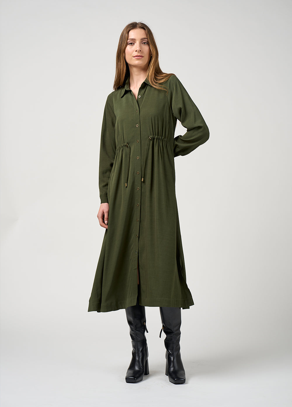 Madly Sweetly Sequence Shirt Dress