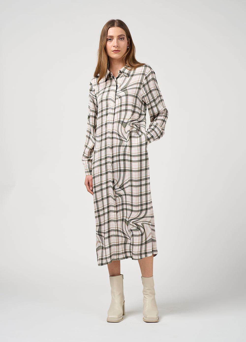 Madly Sweetly Illusion Shirtdress