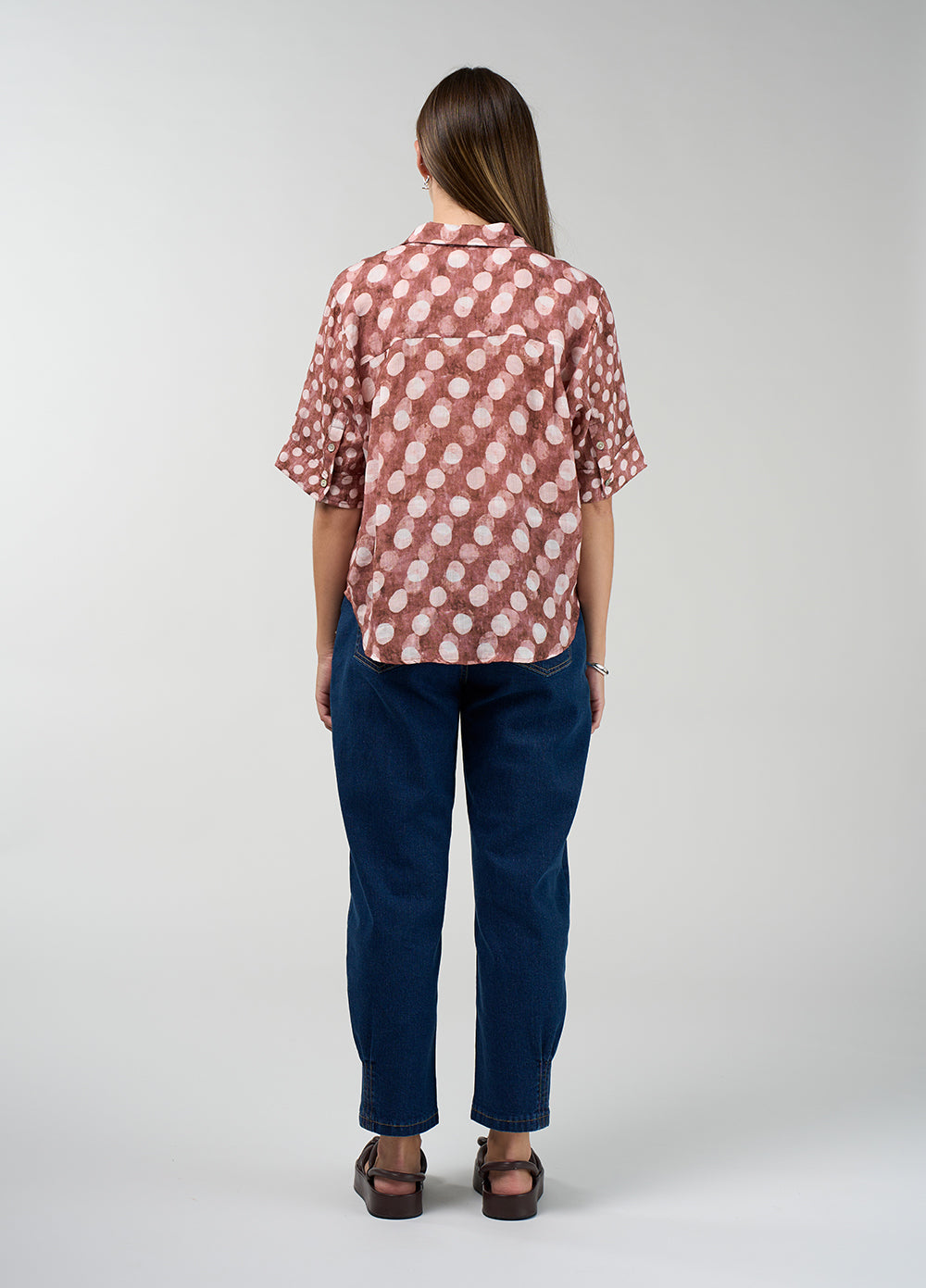 Madly Sweetly Vision Shirt- Cocoa Multi