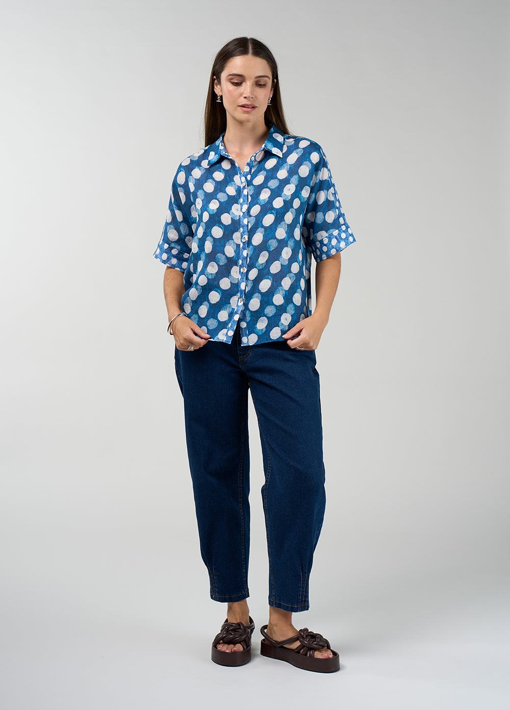 Madly Sweetly Vision Shirt- Denim