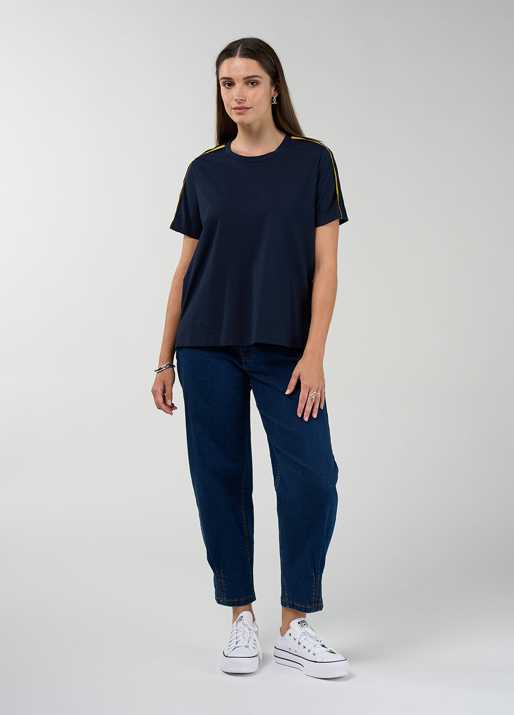 Madly Sweetly Duality Tee Navy