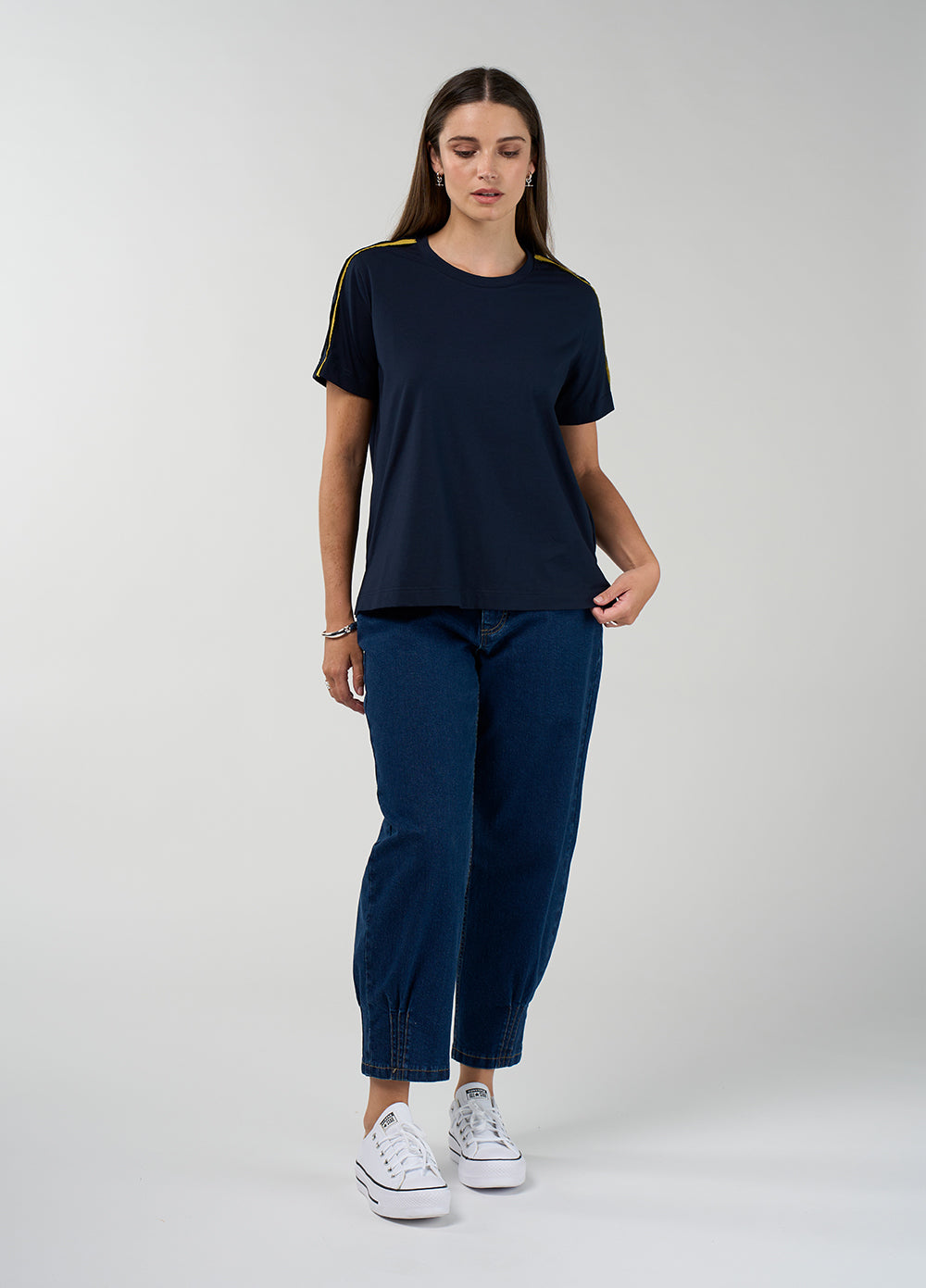 Madly Sweetly Duality Tee Navy