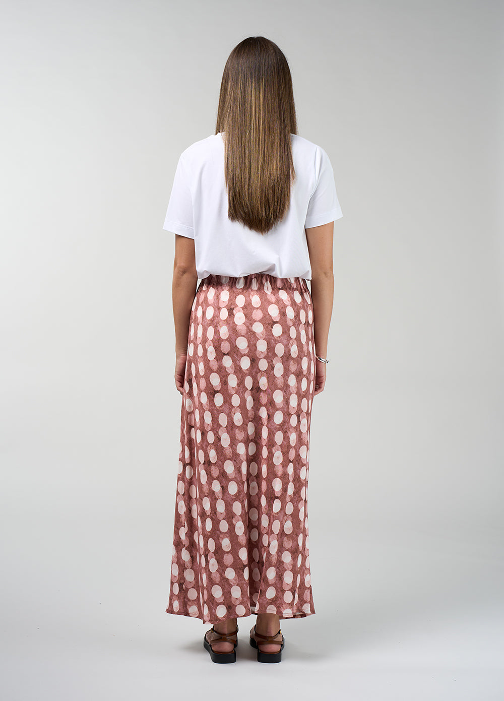 Madly Sweetly Vision Skirt- Cocoa Multi
